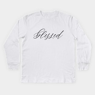 Blessed Kids Long Sleeve T-Shirt